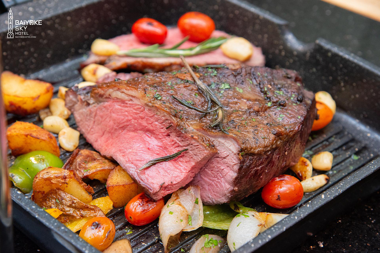 Bangkok: Baiyoke sky Dinner Buffet 79th Floor Stella Palace