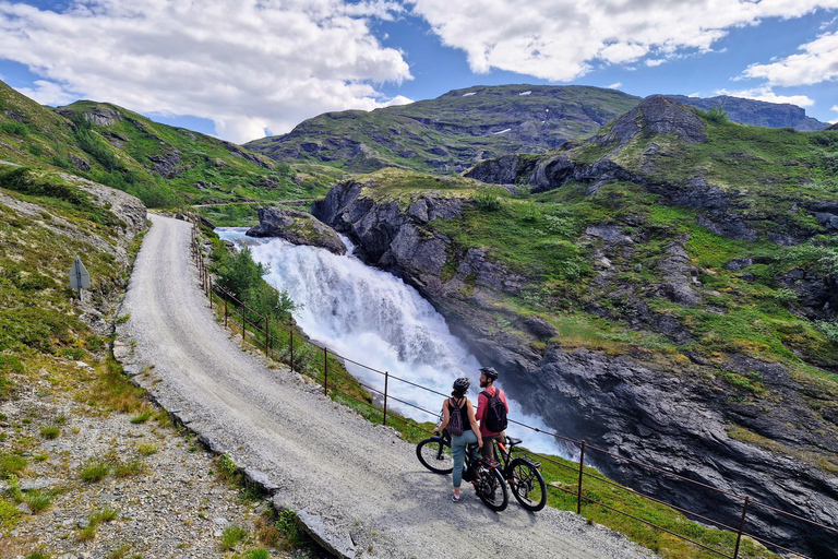 Guided, electric bicycle tour from Vatnahalsen (near Flam) Guided e-bike tour from Vatnahalsen (Myrdal) - Rallarvegen