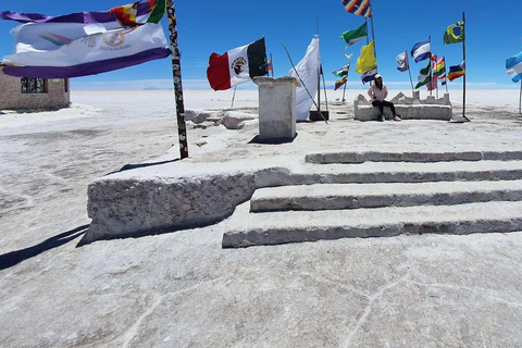 Vanuit San Pedro de Atacama: 3-daagse Uyuni zoutvlakten tour