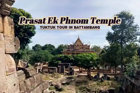 Visita todas as atracções turísticas em torno de Battambang