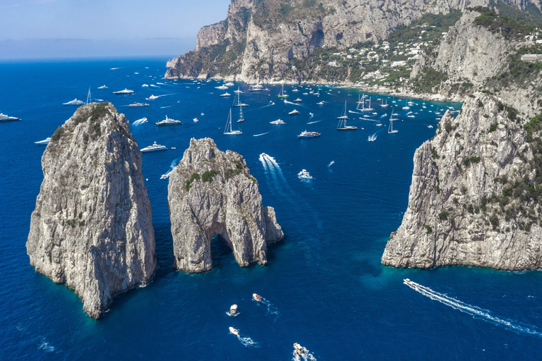 From Positano: Full-Day Boat Tour to Capri Small group tour from Positano