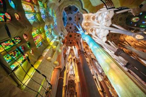Sagrada Familia: ticket y tour guiado sin cola en taquillaTour grupal en francés