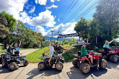 Chiang Mai: Etisk elefantreservoar och ATV-äventyr1,5 timmes ATV- och elefantreservat med lunch och transfer