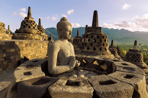 Yogyakarta: Borobudur Tempel toegangsbewijsBinnenlands ticket