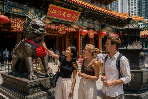Hong Kong: Wong Tai Sin Temple Fortune & Blessing Experience