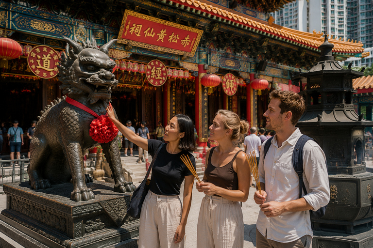 Hong Kong: Wong Tai Sin Temple Fortune & Blessing Experience