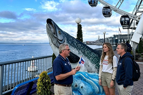 Seattle: Waterfront Gold Rush History Tour with Great Wheel