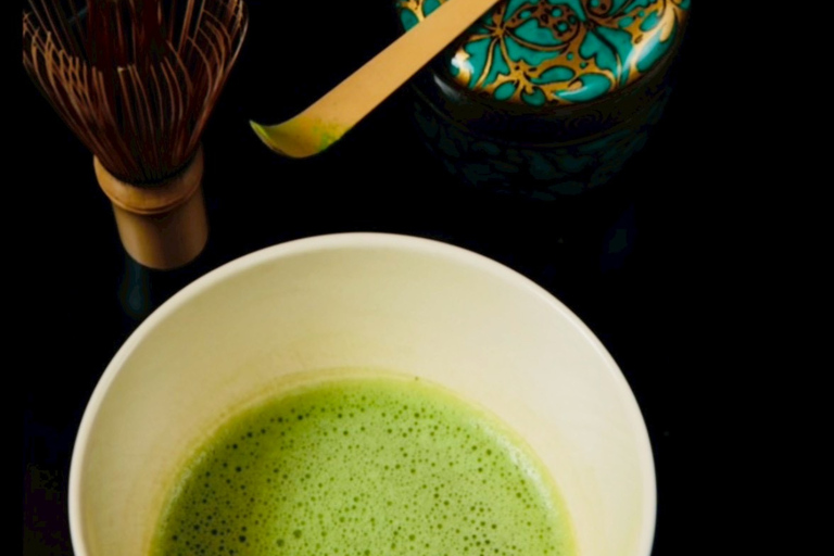 Mindful Matcha Pause in a Traditional Teahouse, Nara