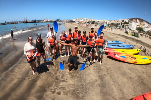 Tenerife : sortie kayak et snorkeling avec des tortues