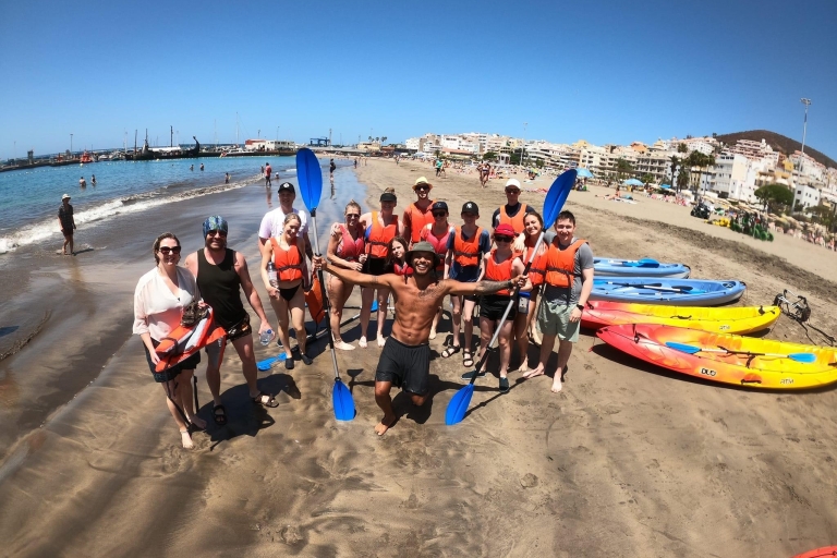 Tenerife : sortie kayak et snorkeling avec des tortues