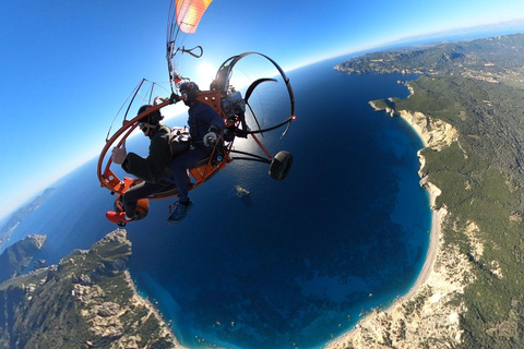Corfu: Paramotor Flight over the South Coast