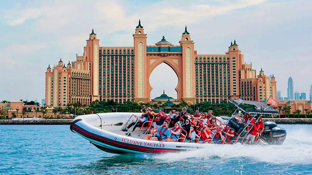 Dubai: Marina, Atlantis, Palm &amp; Burj Al Arab Speedboat Tour