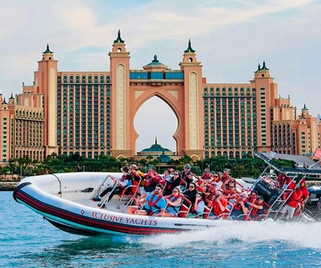 Dubai: Marina, Atlantis, Palm & Burj Al Arab Speedboat Tour