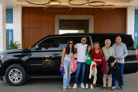 Romana transfer: Punta Cana Luxury Airport drive with drinks Roundtrip