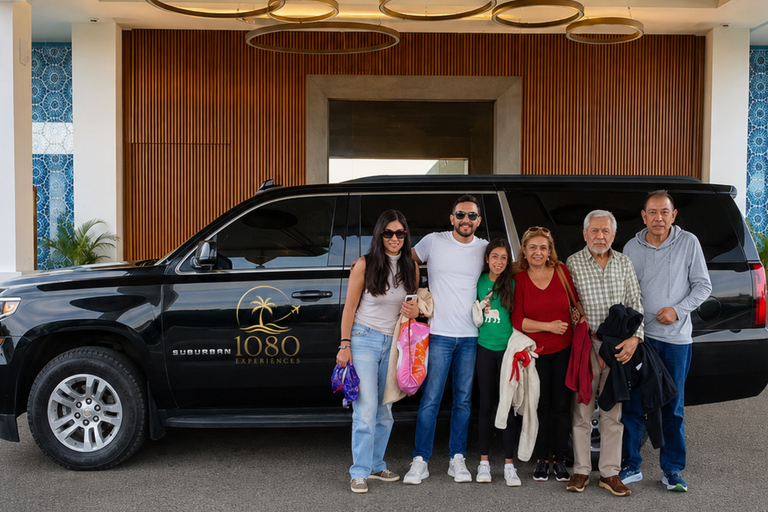 Romana transfer: Punta Cana Luxury Airport drive with drinks Roundtrip