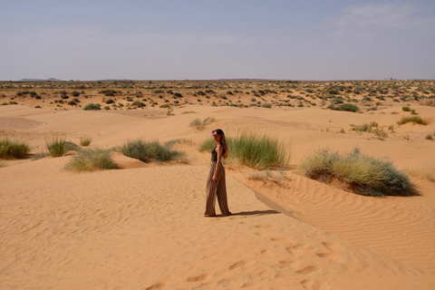 Desde Túnez Sousse y Hammamet: Excursión de 2 días por el desierto y noche en tienda de campaña