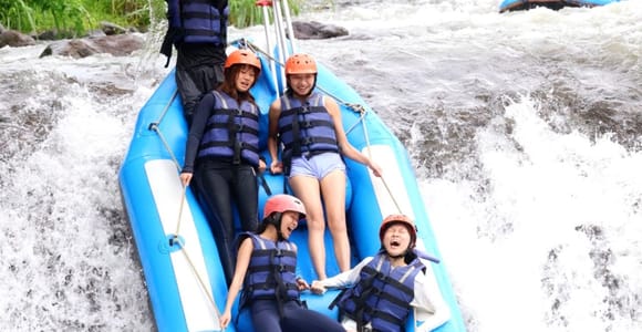 Bali: Telaga Waja White Water River Guided Rafting & Lunch