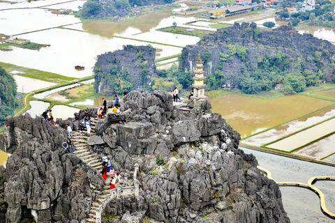 Hanoi: Ninh Binh| Hoa Lu, Trang An, Mua Cave VIP Limousine Group Tour