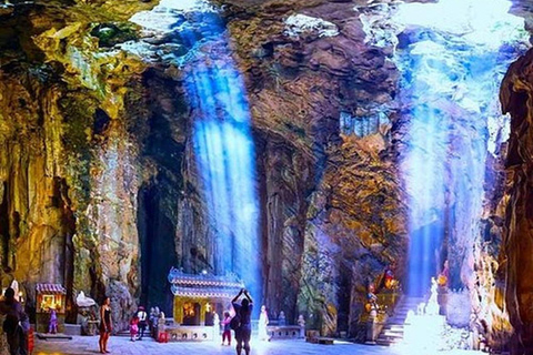 Lady Buddha, Marble Mountains and Am Phu Cave in Da Nang Private Tour & Private transfer & Private Guide