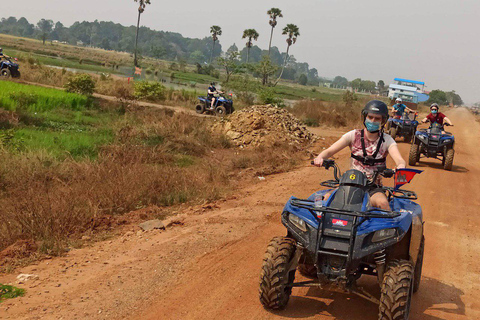 Phnom Penh: Sunset Quad Bike Tour with Hotel Pickup