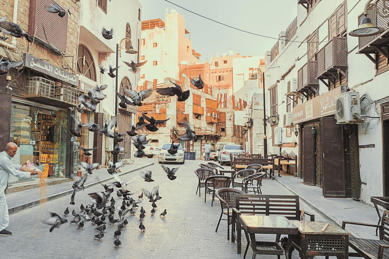 Gedda: tour gastronomico, degustazione di caffè saudita a piedi.