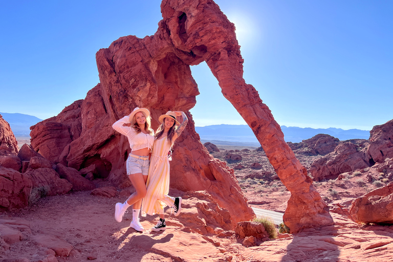 Las Vegas: Dagsutflykt till Valley of Fire och Seven Magic Mountains