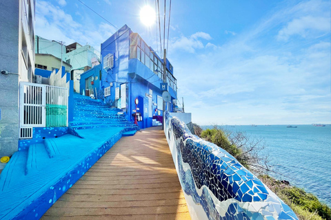 Busan: Beach Train, Gamcheon, Skywalk, Huinnyeoul Village Depart from Haeundae Station, Exit 5 at 9:30 am