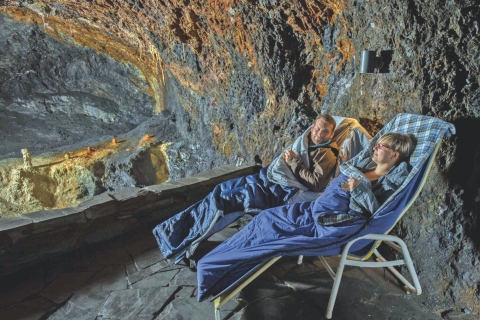 Saalfeld: Relaxation in the natural healing tunnel Saalfeld: Entspannung im Naturheilstollen