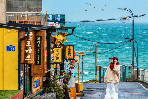 Jeju: Udo Island E-Bike Ride & Insta-Worthy Sea-View Cafe Ultimate Adventure Tour (e-Bike+Speedboat included)