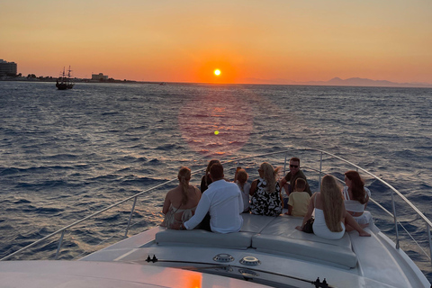 Rhodes, Greece: Rhodes Golden Hour Yacht Experience