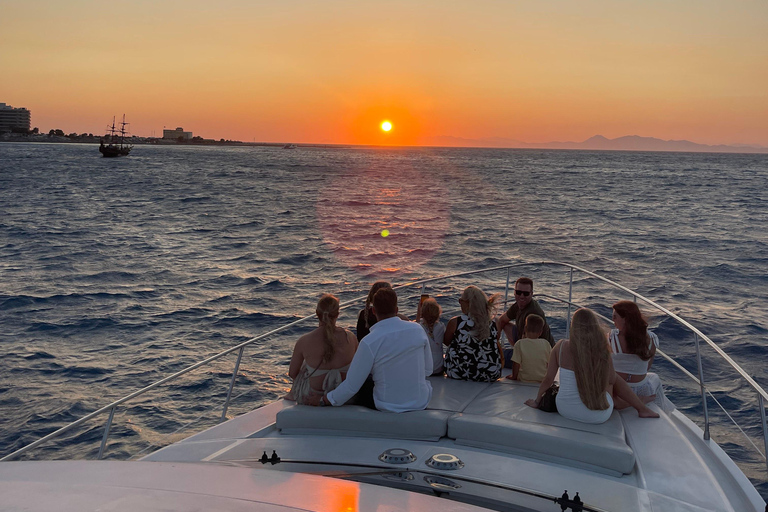 Rhodes, Greece: Rhodes Golden Hour Yacht Experience