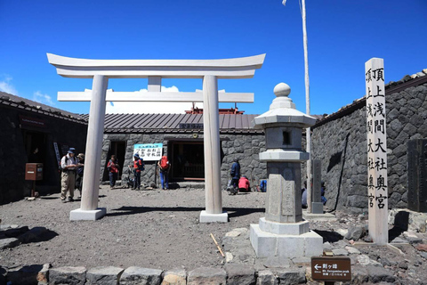 Mt. Fuji Guided Summit Climb with Mountain Hut Stay From Tokyo by Public Transit