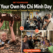 Ho Chi Minh City: Cu Chi Tunnel & Choose Your Perfect Ending Ho Chi Minh City: Cu Chi Tunnel & Choose Your Perfect Ending