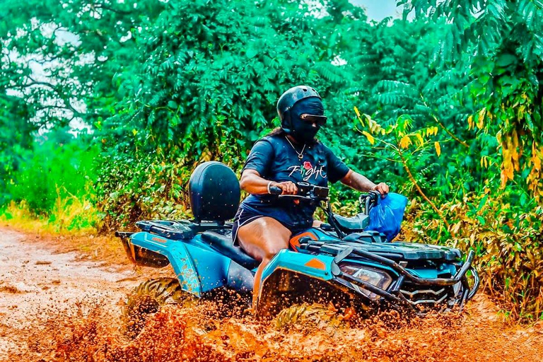 Punta Cana: ATV 4x4 Tour or Buggy Adventure with Small Group and Pick Up Atv for 1 single person