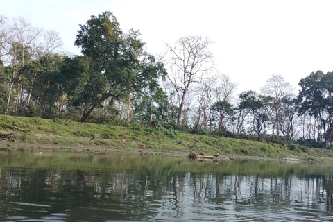 3 Noches 4 Días Parque Nacional de Chitwan con Estancia Nocturna en la Torre