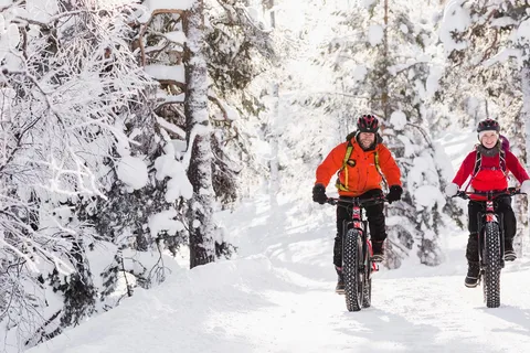 Pyhätunturi: Elektrisk Fatbike-tur i finska Lappland