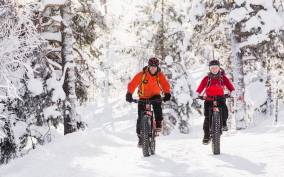 Pyhätunturi: Electric Fatbike Tour in Finnish Lapland