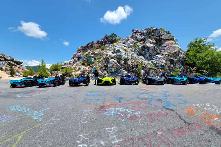 Atlanta: Slingshot-Verleih am Bell Mountain. Foto: GetYourGuide Atlanta: Slingshot-Verleih am Bell Mountain. Foto: GetYourGuide
