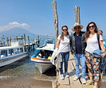 Panajachel: Boottocht over het Atitlan meer om 3 Maya dorpen te bezoeken