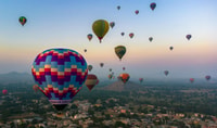 Teotihuacan, Vol de ballon avec petit déjeuner dans une grotte naturelle - Hizvo