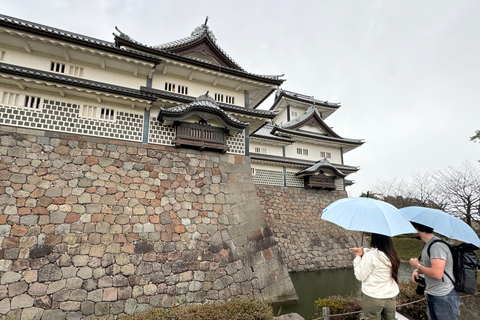 Kanazawa: Privat halvdagsutflykt - Trädgård, slott, Geisha