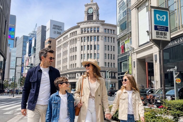 Tokyo: Private Couple & Family Travel Story Photoshoot Shooting time (2 hour)