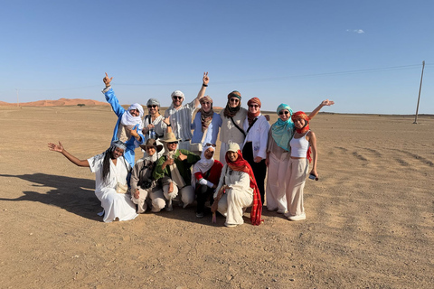 Fes to Marrakech: 2Day Desert trip Luxury camp, quads, meals Return Marrakech: Private Luxury Tent Ensuite Bathroom & AC