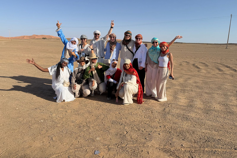 Fes to Marrakech: 2Day Desert trip Luxury camp, quads, meals Return Marrakech: Private Luxury Tent Ensuite Bathroom & AC