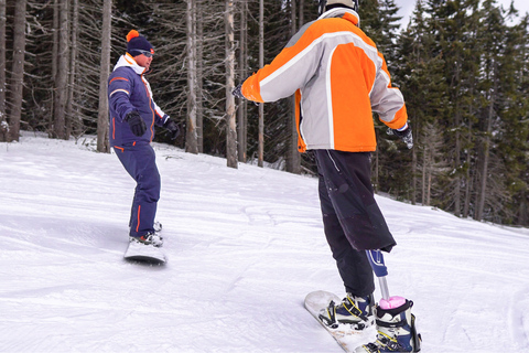 Bariloche: Skiing or Snowboarding Lesson on Cerro Bayo + Transfer and Equipment So, here's what's included: shuttle, guide, gear, plus a 2-hour shared ski lesson.