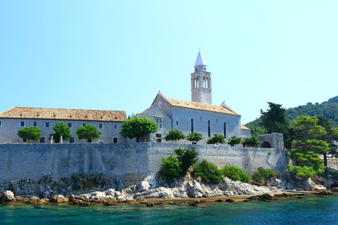 Dubrovnik o Cavtat: Tour in barca della Grotta Azzurra e delle Isole ElafitiDa Cavtat: Grotta Azzurra e tour in barca delle isole Elafiti