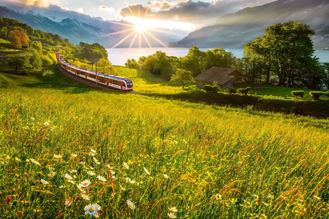 Lucerna-Interlaken Express: Ingresso de trem só de idaSingle de Interlaken para Lucerna (2ª classe)