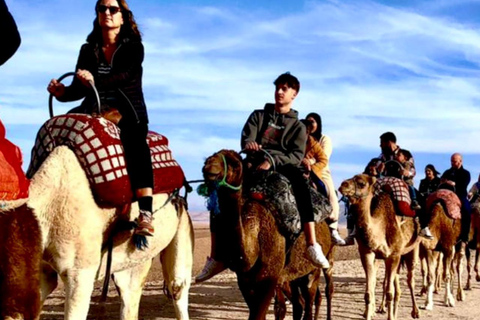 Marrakech: Agafay Desert Quad, Camel Ride & Dinner Fire Show