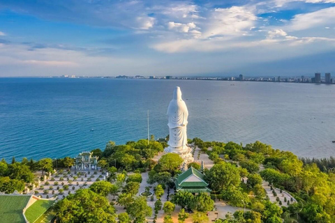 Marble Mountain - Lady Budha -Danang -Han River Night Cruise Small Group Tour from Hoi An