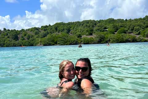 Martinique : excursion en bateau a la Baignoire de Josephine journee complete